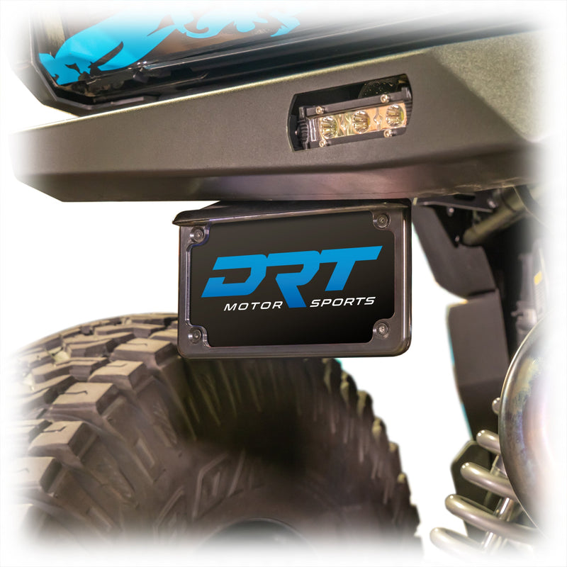 Load image into Gallery viewer, DRT Polaris 2024+ Xpedition Rear Bumper License Plate Bracket