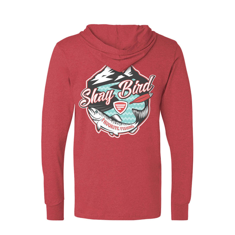 Load image into Gallery viewer, Shay Bird Lightweight Tri-Blend Hoodie