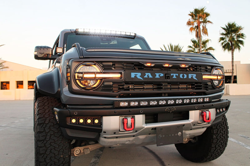 Load image into Gallery viewer, 2021+ Ford Bronco Modular Bumper Dual Function Fog Light Kit