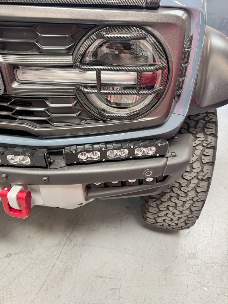 Load image into Gallery viewer, 2022+ Ford Bronco Raptor Light Bar Extensions