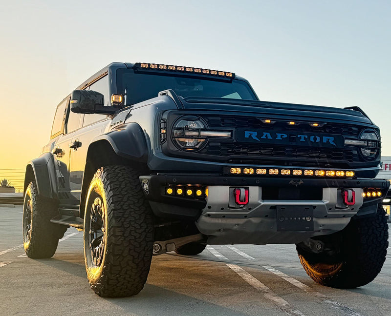 Load image into Gallery viewer, 2021+ Ford Bronco Modular Bumper Dual Function Fog Light Kit