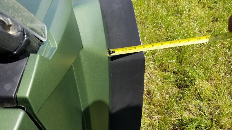Load image into Gallery viewer, Trail Armor Mud Flap Fender Extensions for 2021+ Yamaha Wolverine RMAX 4
