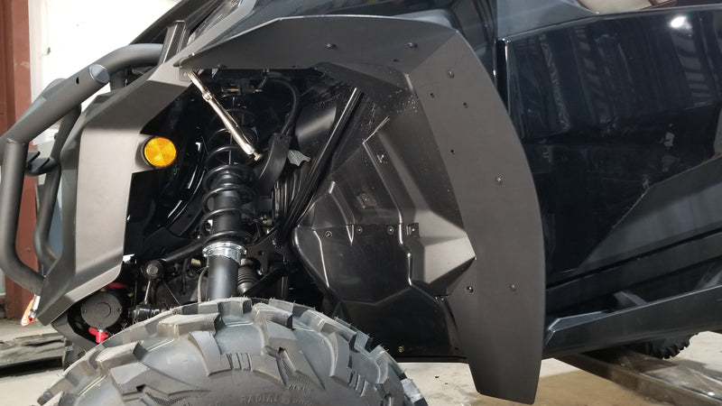 Load image into Gallery viewer, Trail Armor Can Am Commander XT, Commander XT-P and Commander DPS, Commander Max DPS, Commander Max XT, Commander Max XT-P Mud Flap Fender Extensions 2021-2026