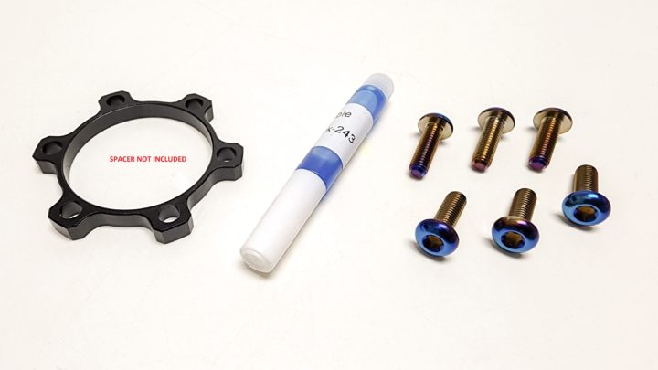 Load image into Gallery viewer, Surron / Talaria Boost Spacer front Rotor Bolts by Warp 9