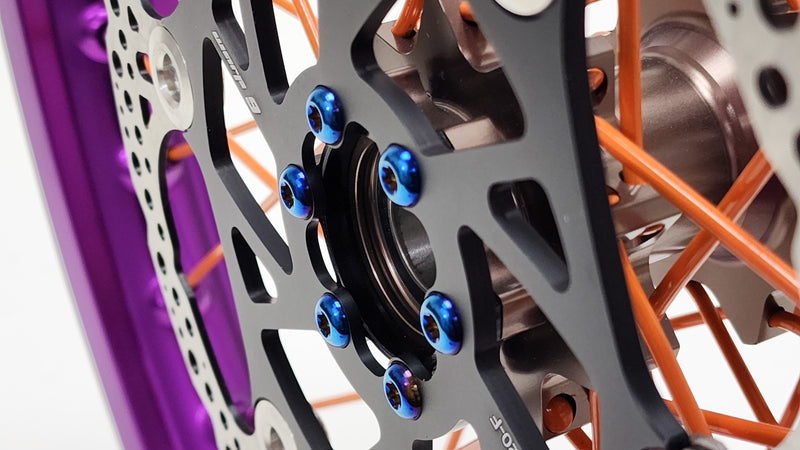 Load image into Gallery viewer, Surron / Talaria Boost Spacer front Rotor Bolts by Warp 9