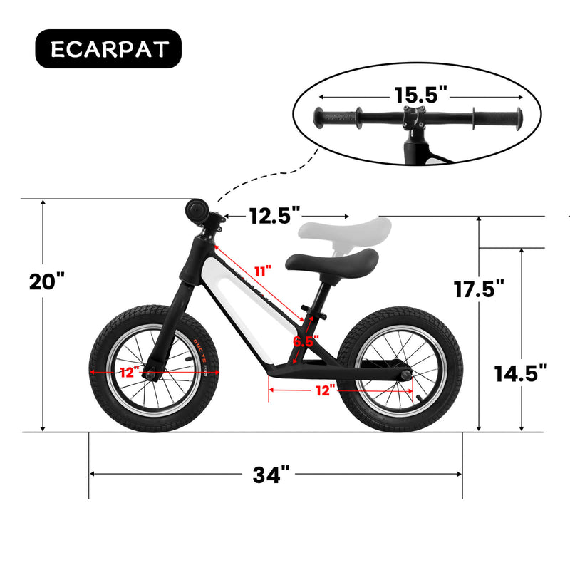 Load image into Gallery viewer, ChopShip 12" Baby Balancing Bike