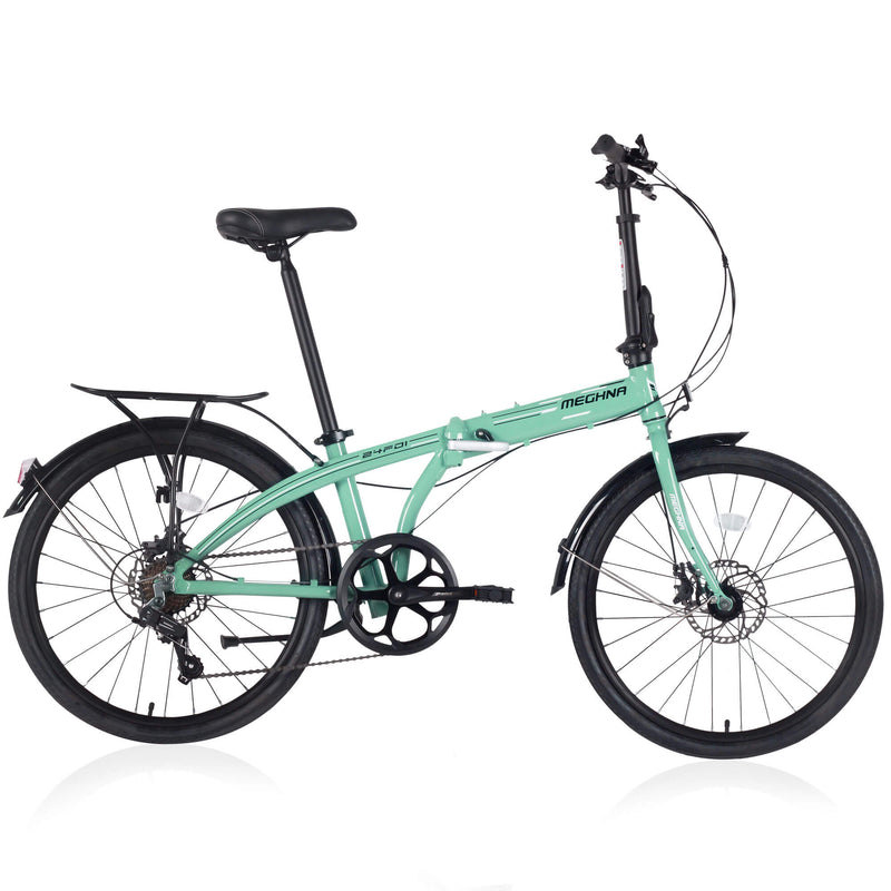 Load image into Gallery viewer, Hycline Meghna 24” Folding Bike