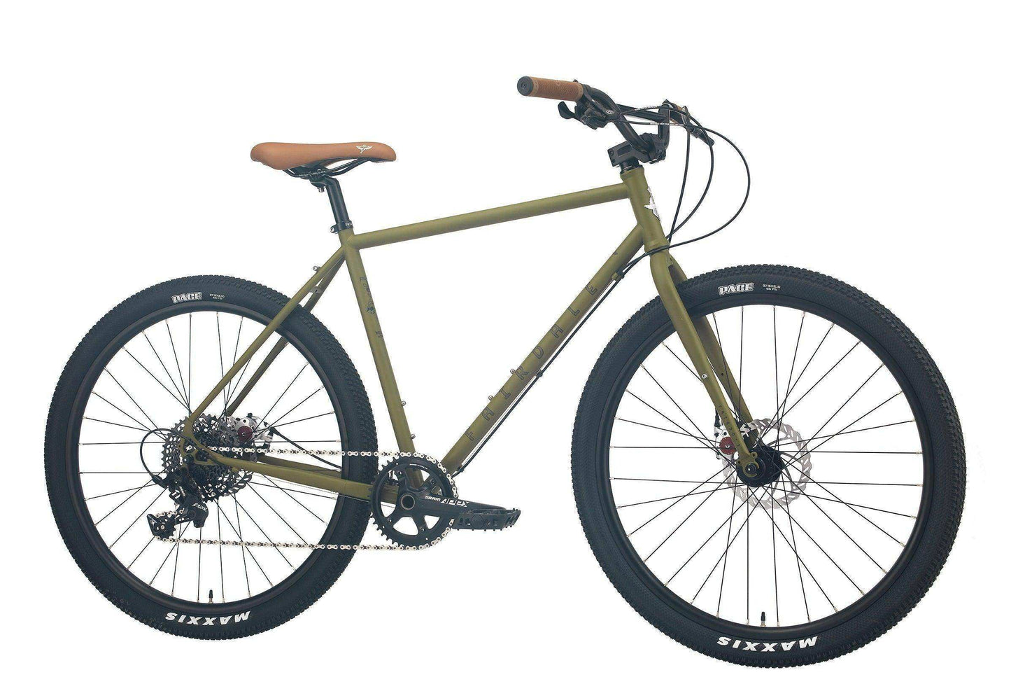 Fairdale Weekender Nomad MX Complete Cruiser Bike - Matte Army Green - Skoutley Outdoors LLC