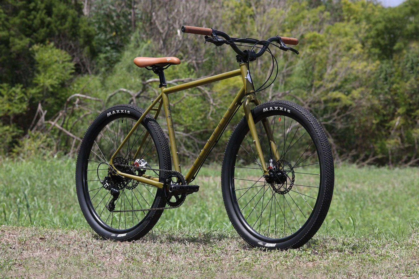 Fairdale Weekender Nomad MX Complete Cruiser Bike - Matte Army Green - Skoutley Outdoors LLC