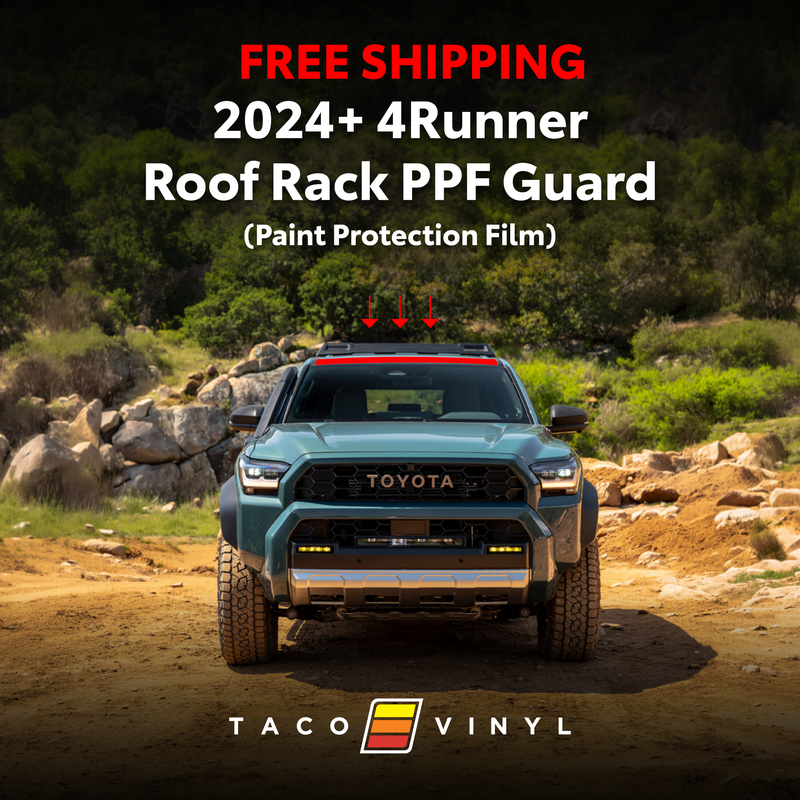 Load image into Gallery viewer, 2025+ 4Runner PPF Roof Rack Guard