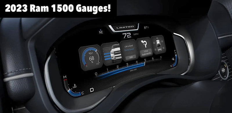 Load image into Gallery viewer, 2019–2024 RAM 1500 12″ OEM Digital Cluster Plug and Play Kit