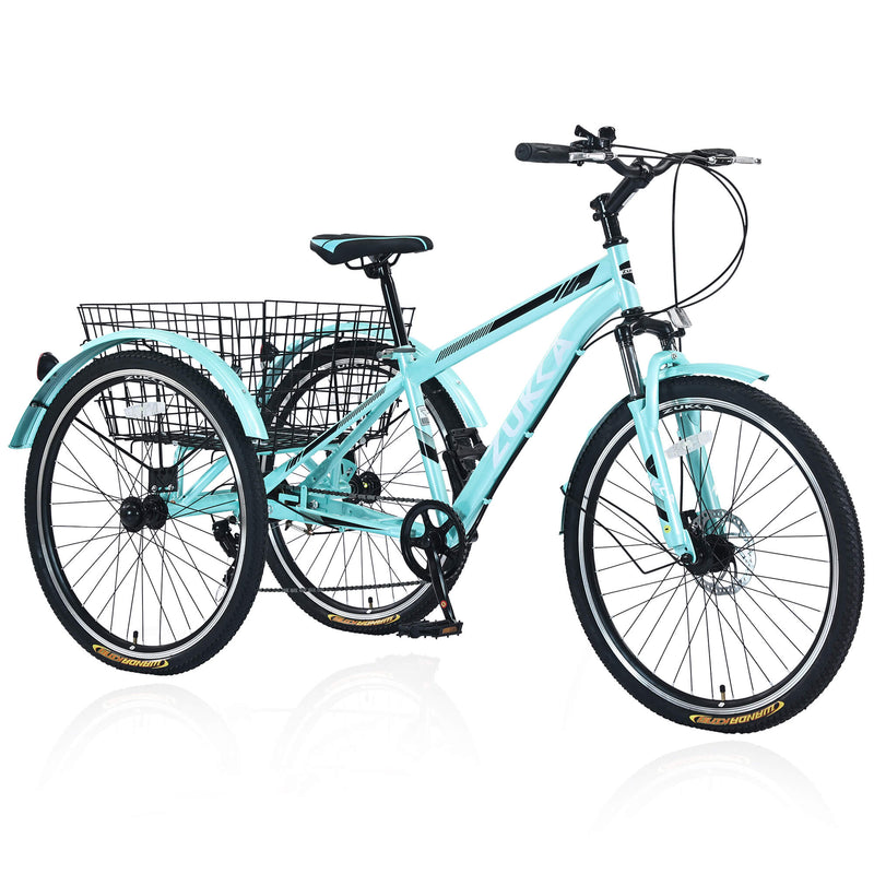 Load image into Gallery viewer, Zukka Wanda 26“ 7-Speed Mountain Adult Tricycle