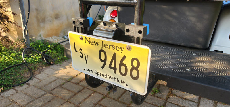 Load image into Gallery viewer, License Plate Mount for Golf Carts