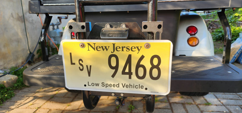 Load image into Gallery viewer, License Plate Mount for Golf Carts