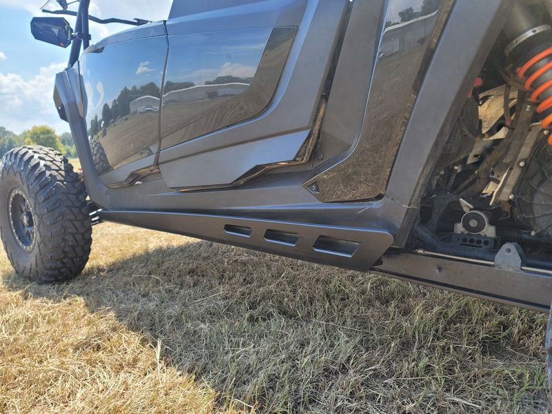 Load image into Gallery viewer, Trail Armor 2024-2025 RZR XP 4 1000 (Sport, Premium, Ultimate) and RZR XP S 4 1000 (Sport, Ultimate) Full Skids with Slider Nerfs