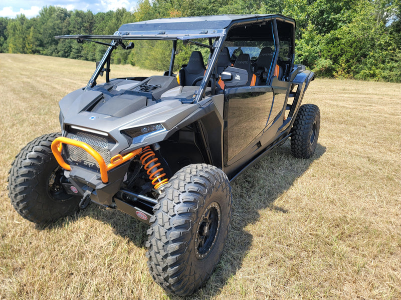 Load image into Gallery viewer, Trail Armor 2024-2025 RZR XP 4 1000 (Sport, Premium, Ultimate) and RZR XP S 4 1000 (Sport, Ultimate) Full Skids with Slider Nerfs
