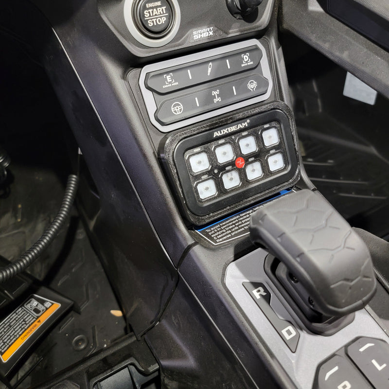 Load image into Gallery viewer, Can-Am Maverick R Auxbeam AR-800 Switch Panel Complete Installation Kit by Fastlab