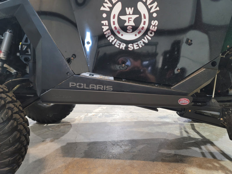 Load image into Gallery viewer, Trail Armor 2022 - 2024 Polaris Turbo R (Includes Sport, Premium, Ultimate), 2025 - 2026 Pro S Sport and Ultimate, and 2025 Pro S Premium Full Skids with Sliders