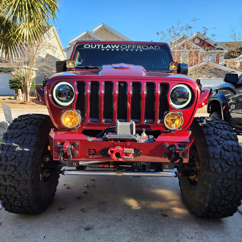 Load image into Gallery viewer, Gauntlet Front Bumper w/Winch Plate for Jeep JL/JT (2018+)