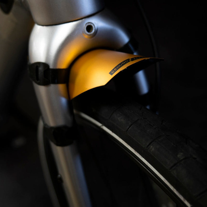 Load image into Gallery viewer, Metallic Gold Mini Fender