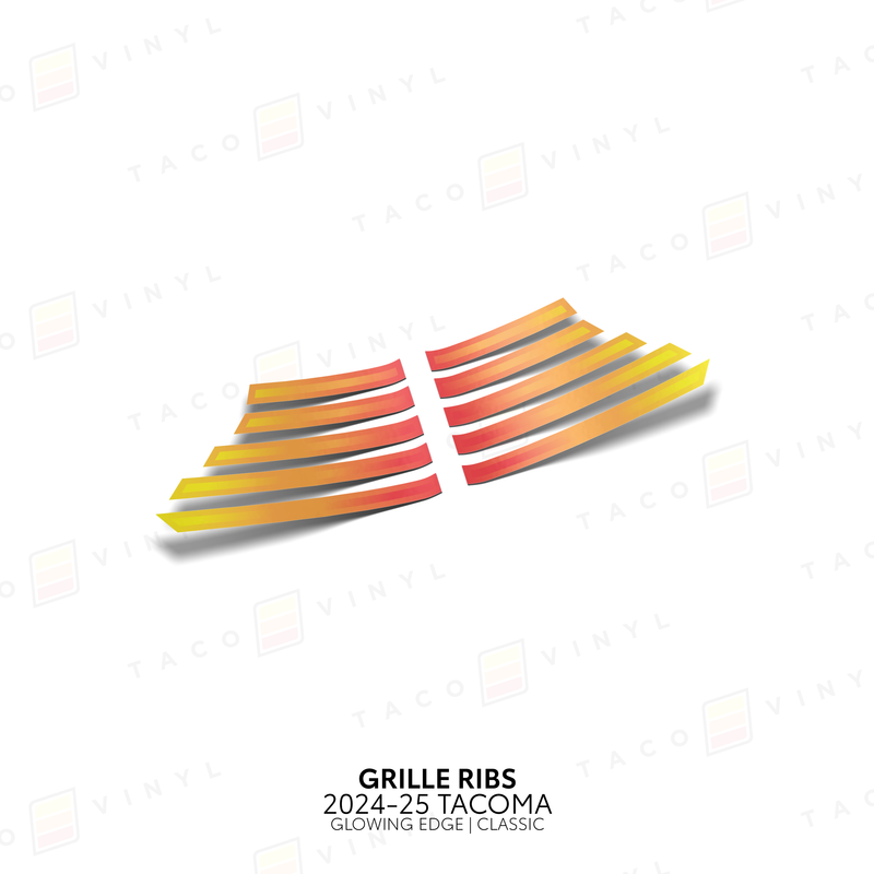 Load image into Gallery viewer, 2024+ Tacoma Glowing Edge Grille Rib Decal