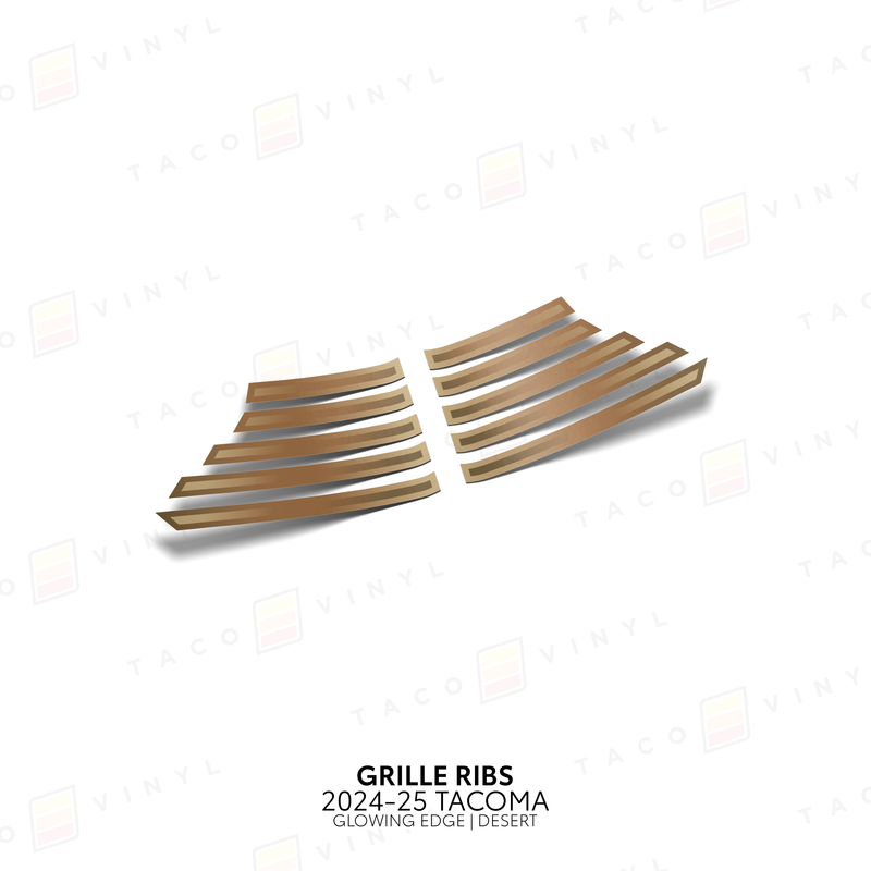 Load image into Gallery viewer, 2024+ Tacoma Glowing Edge Grille Rib Decal