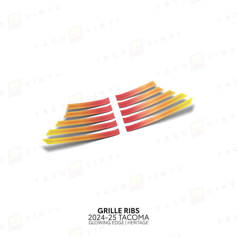 Load image into Gallery viewer, 2024+ Tacoma Glowing Edge Grille Rib Decal