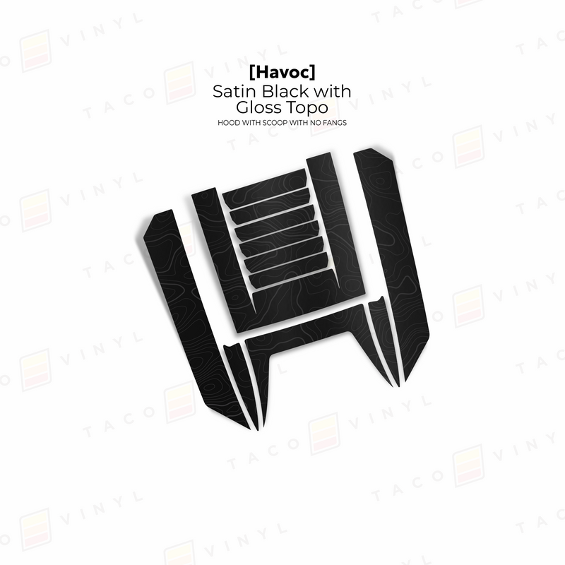 Load image into Gallery viewer, 2024+ Tacoma/2025+ 4Runner Havoc Hood Scoop Stamp