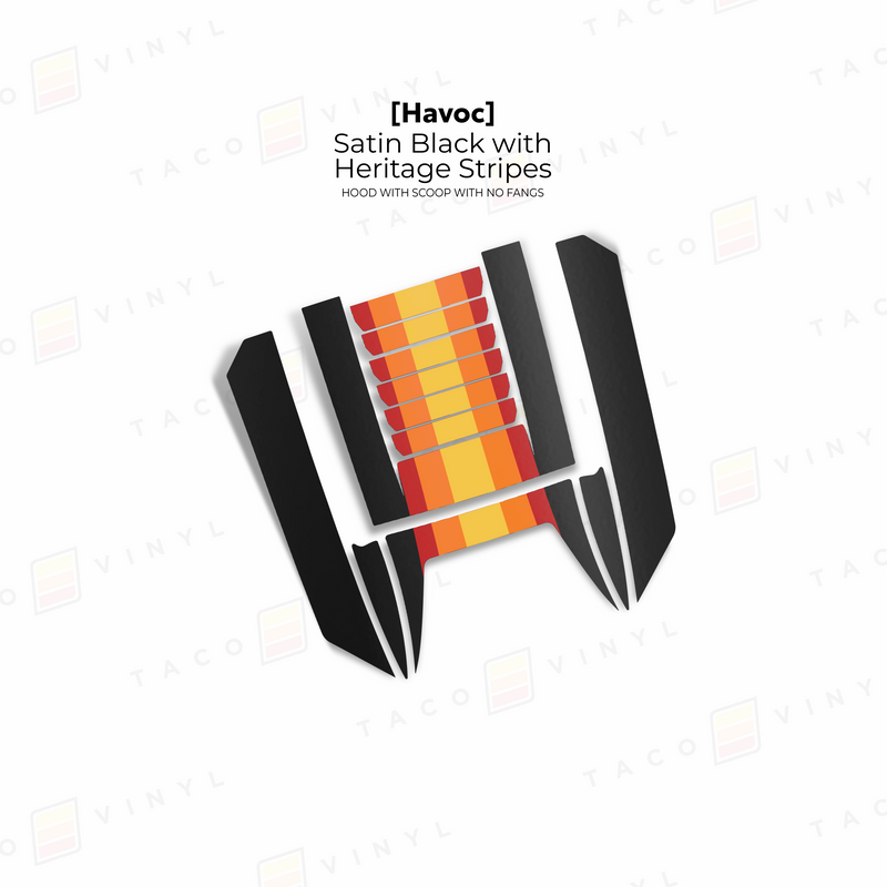 Load image into Gallery viewer, 2024+ Tacoma/2025+ 4Runner Havoc Hood Scoop Stamp