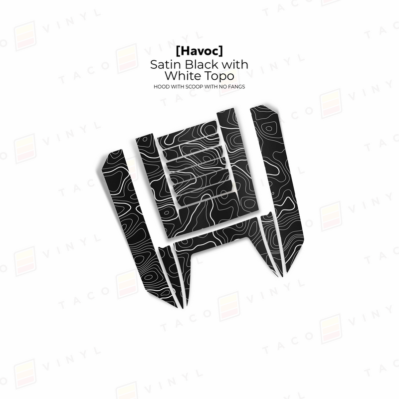 Load image into Gallery viewer, 2024+ Tacoma/2025+ 4Runner Havoc Hood Scoop Stamp