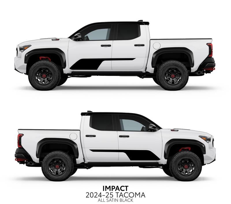 Load image into Gallery viewer, 2024+ Tacoma Impact Rocker Panel Decal Kit