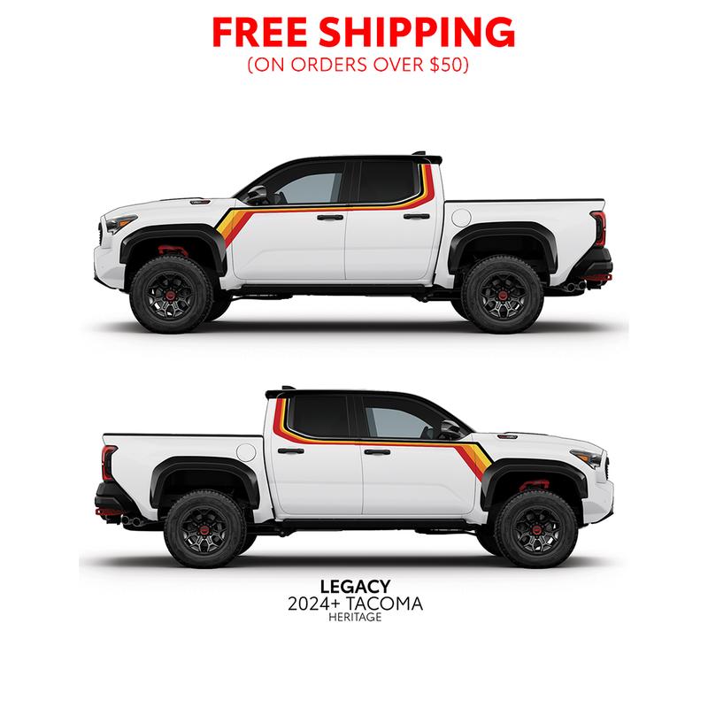 Load image into Gallery viewer, 2024+ Tacoma Legacy Decal Kit