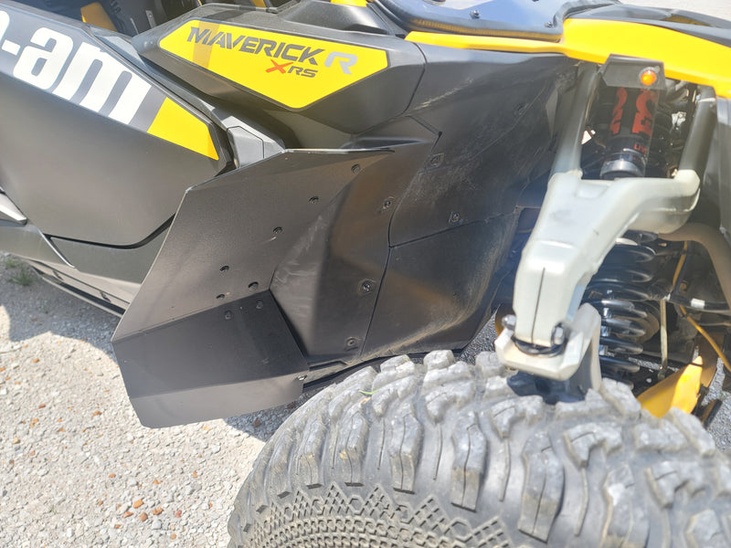 Load image into Gallery viewer, Trail Armor Trail Armor 2024 - 2026 Can Am Maverick R, Maverick R X, Maverick R X RS, and Maverick R X RS w/Smart Shox Mud Flap Fender Extensions