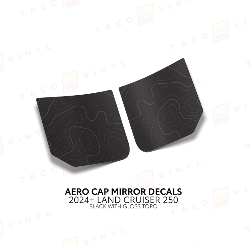 Load image into Gallery viewer, 2024+ Land Cruiser 250 Aero Cap Mirror Decals