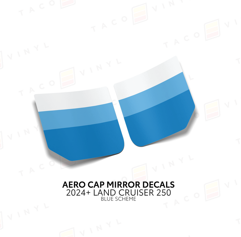 Load image into Gallery viewer, 2024+ Land Cruiser 250 Aero Cap Mirror Decals