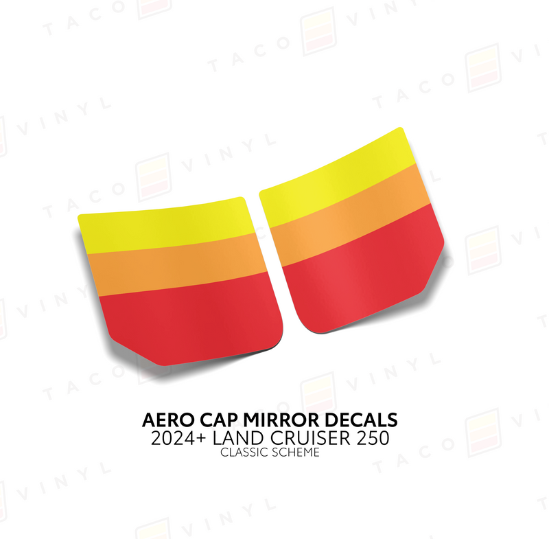 Load image into Gallery viewer, 2024+ Land Cruiser 250 Aero Cap Mirror Decals
