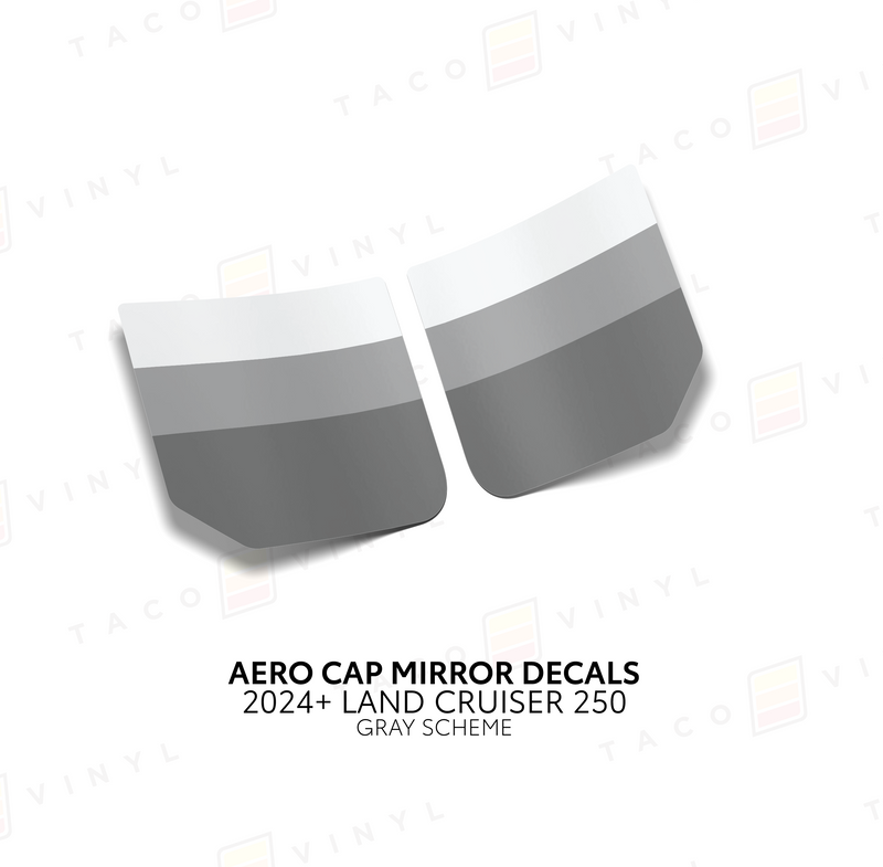 Load image into Gallery viewer, 2024+ Land Cruiser 250 Aero Cap Mirror Decals