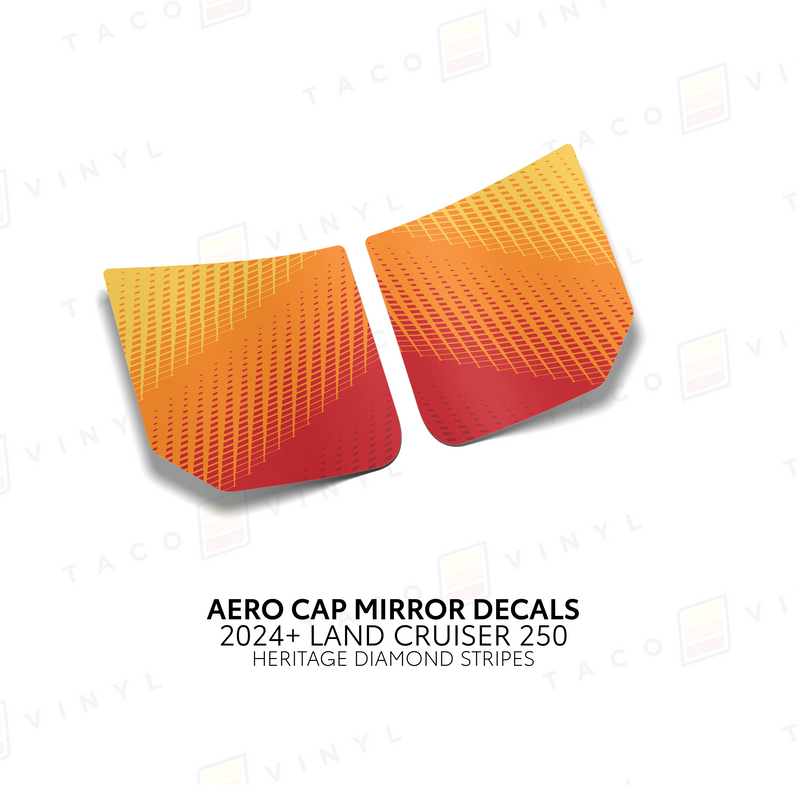 Load image into Gallery viewer, 2024+ Land Cruiser 250 Aero Cap Mirror Decals