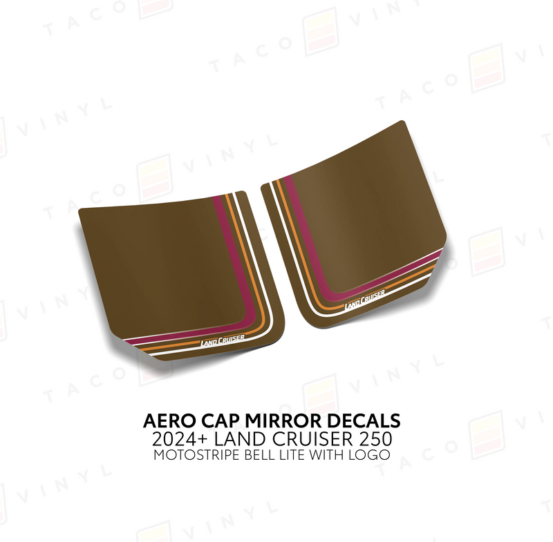 Load image into Gallery viewer, 2024+ Land Cruiser 250 Aero Cap Mirror Decals