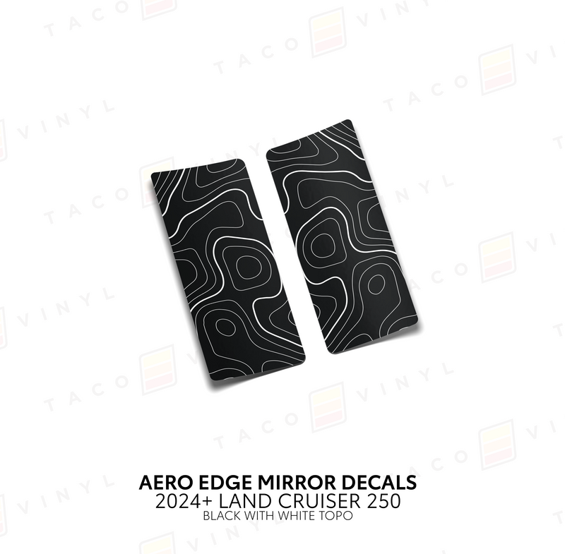 Load image into Gallery viewer, 2024+ Land Cruiser 250 Aero Edge Mirror Decals
