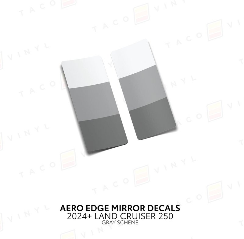 Load image into Gallery viewer, 2024+ Land Cruiser 250 Aero Edge Mirror Decals