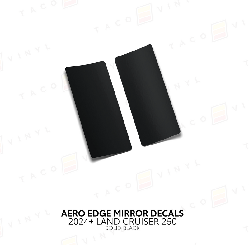 Load image into Gallery viewer, 2024+ Land Cruiser 250 Aero Edge Mirror Decals