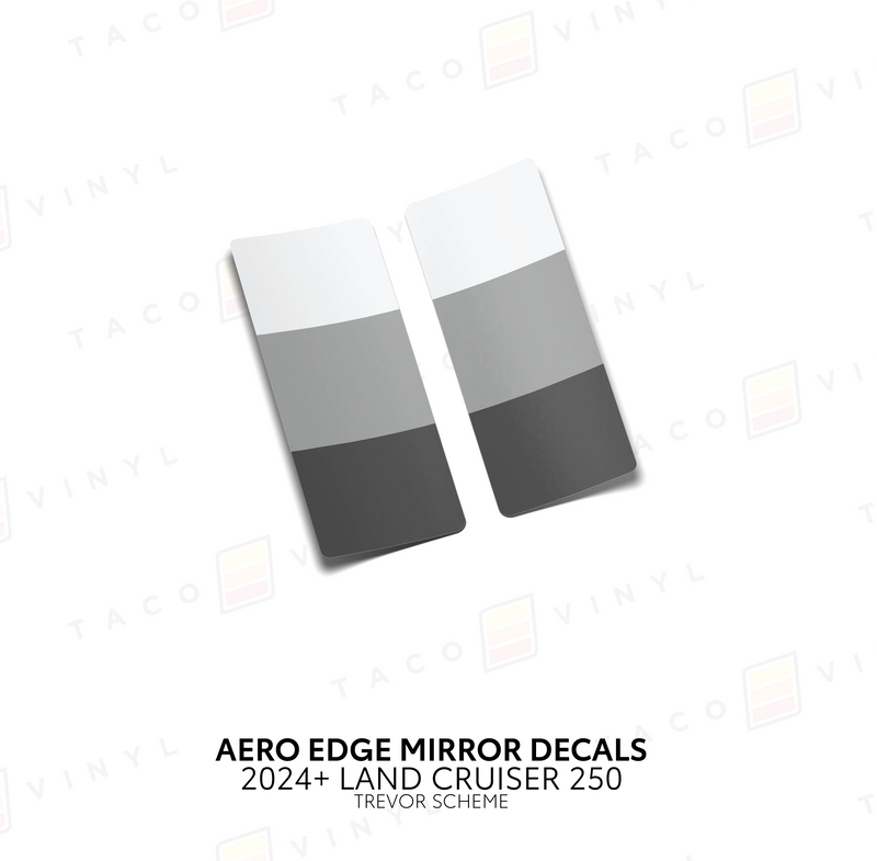 Load image into Gallery viewer, 2024+ Land Cruiser 250 Aero Edge Mirror Decals