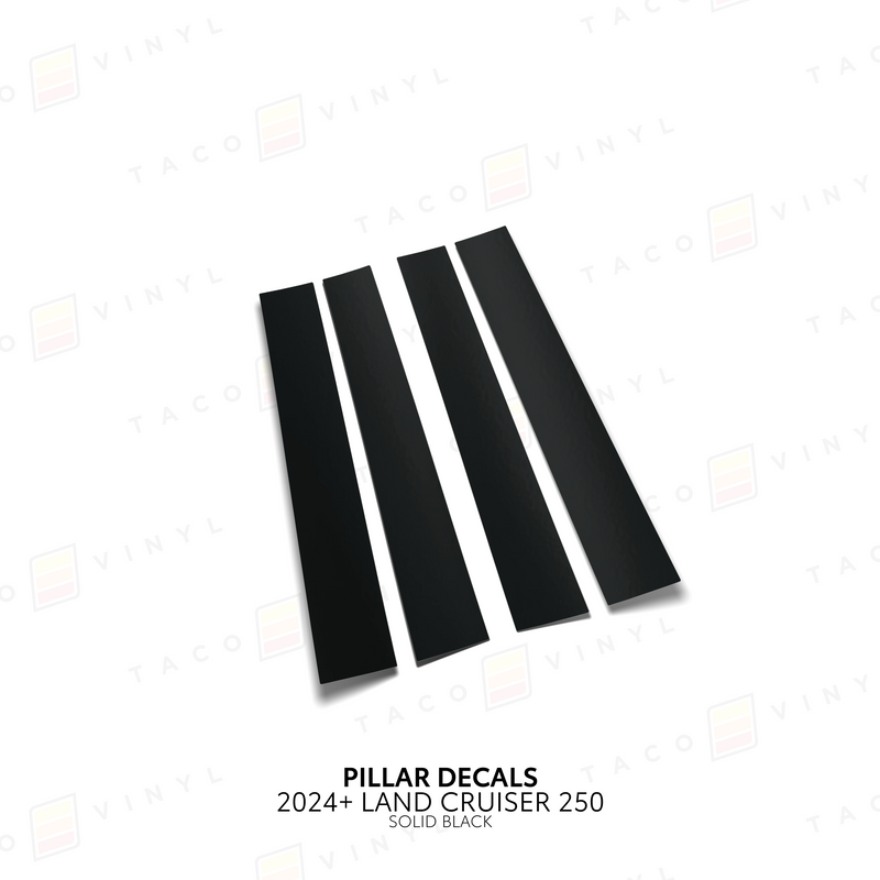 Load image into Gallery viewer, 2024+ Land Cruiser 250 Door Pillar Decals