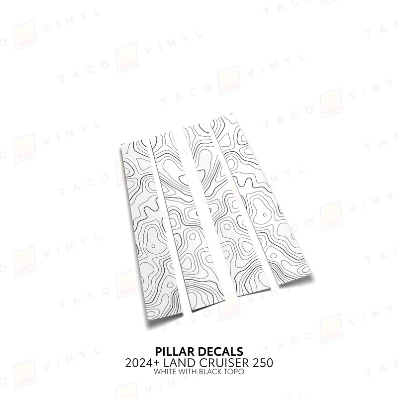 Load image into Gallery viewer, 2024+ Land Cruiser 250 Door Pillar Decals