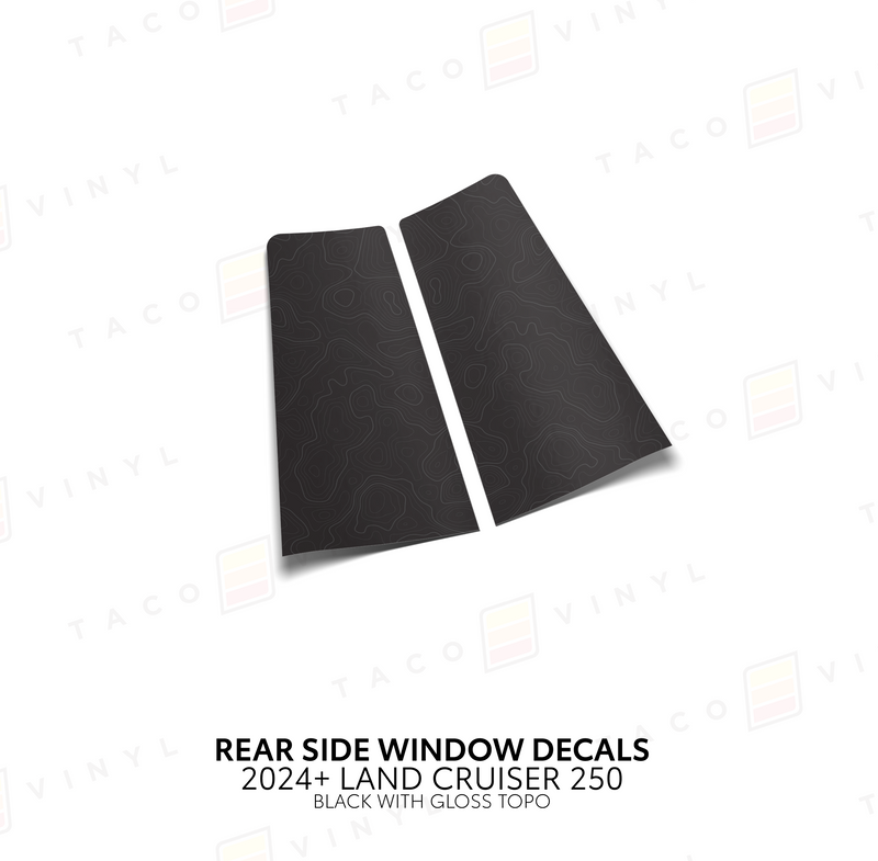 Load image into Gallery viewer, 2024+ Land Cruiser 250 Rear Side Window Decal