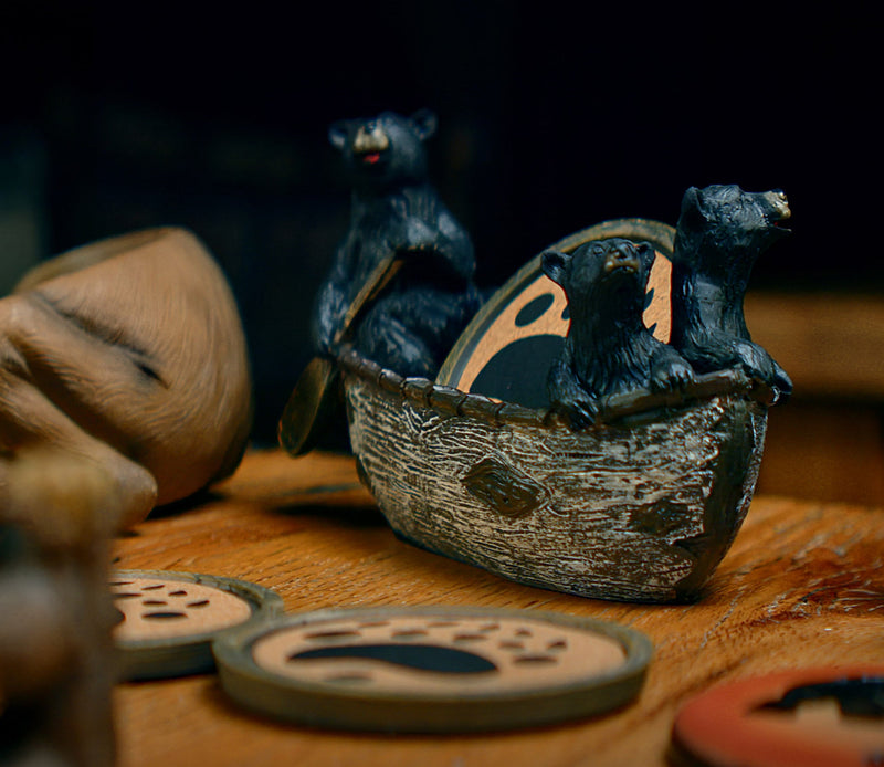 Load image into Gallery viewer, Coaster Set-Bears in Boat