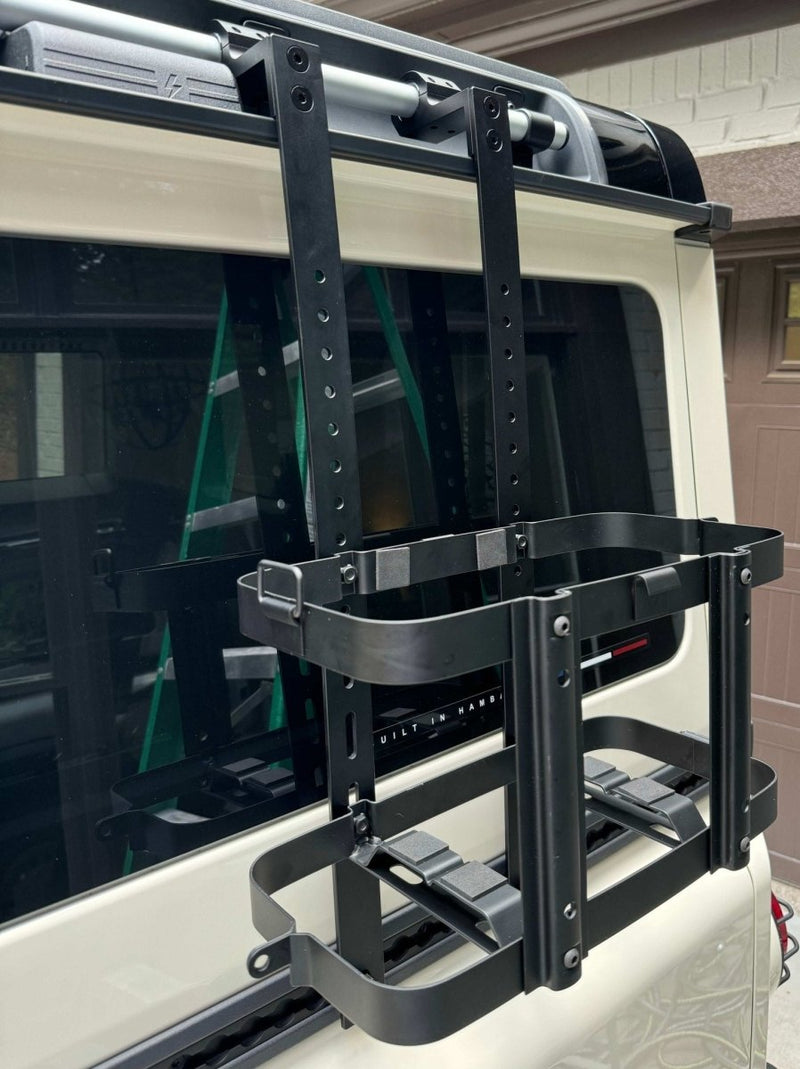Load image into Gallery viewer, 20L NATO Jerry Can Carrier for Side & Rear-Ladder Accessory Carriers