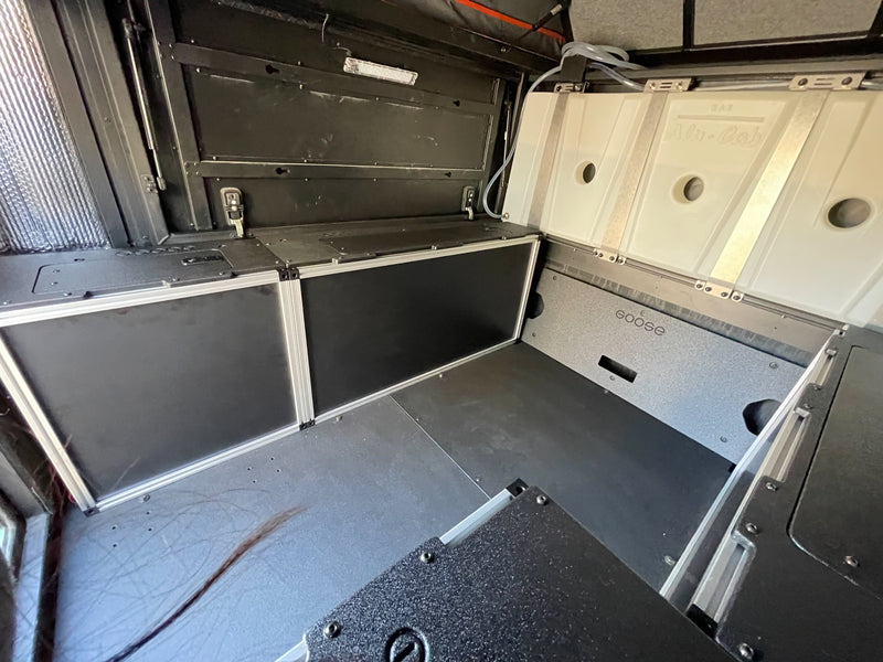 Load image into Gallery viewer, Alu-Cab Canopy Camper V2 - Toyota Tacoma 2005-2023 2nd & 3rd Gen. - Front Utility Module - 6' Bed