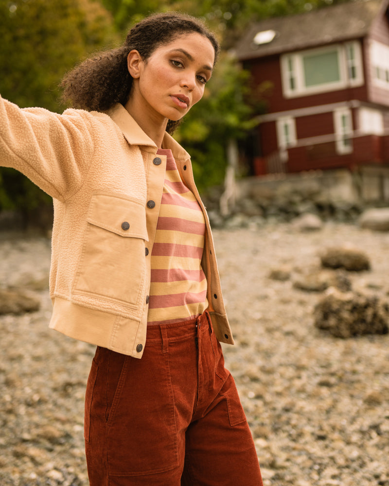 Load image into Gallery viewer, Recycled Sherpa Jacket